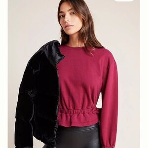 David Lerner poppy sweatshirt